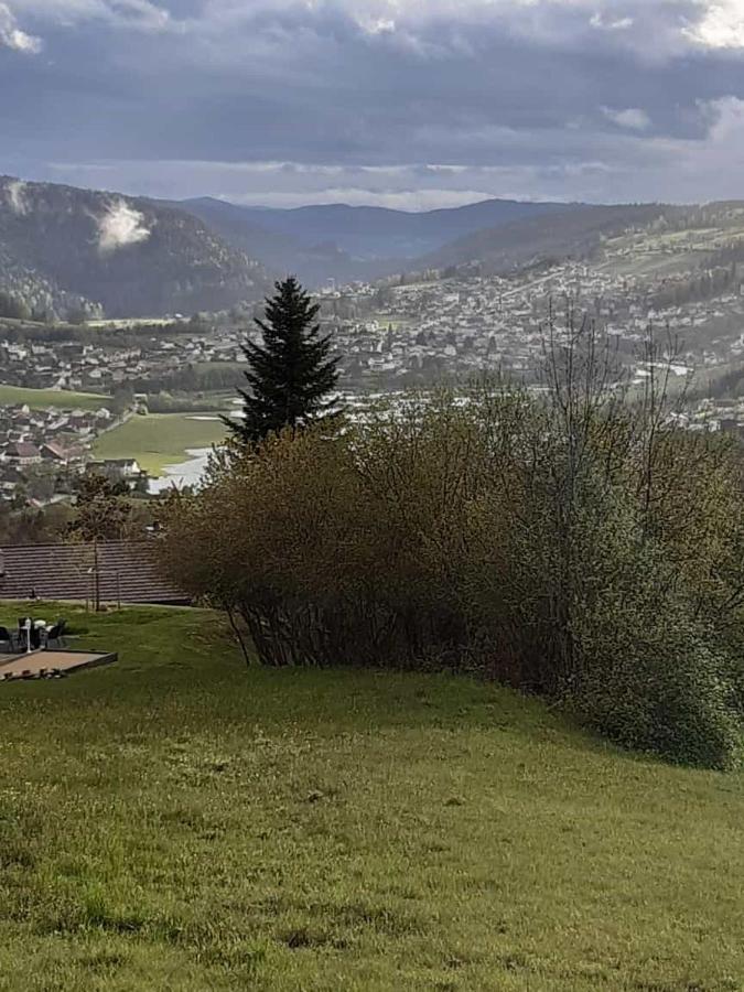 Un Ptit Chalet Les Brenets Exteriör bild